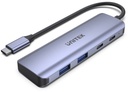 Unitek uHUB Q4 Next 4-in-1 USB-C Hub (2 USB + 2 Type C)