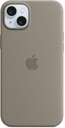 Apple iPhone 15 Plus Silicone Case with MagSafe - Clay
