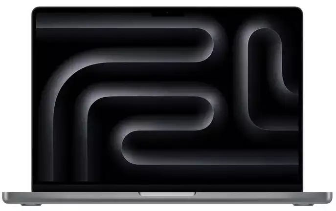 Apple MacBook Pro 14-inch M3 chip with 8 core CPU and 10 core GPU, 16GB, 1TB SSD - Space Grey KB-ENG/AB
