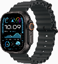Apple Watch Ultra 2 GPS + Cellular 49mm Black Titanium Case with Black Ocean Band