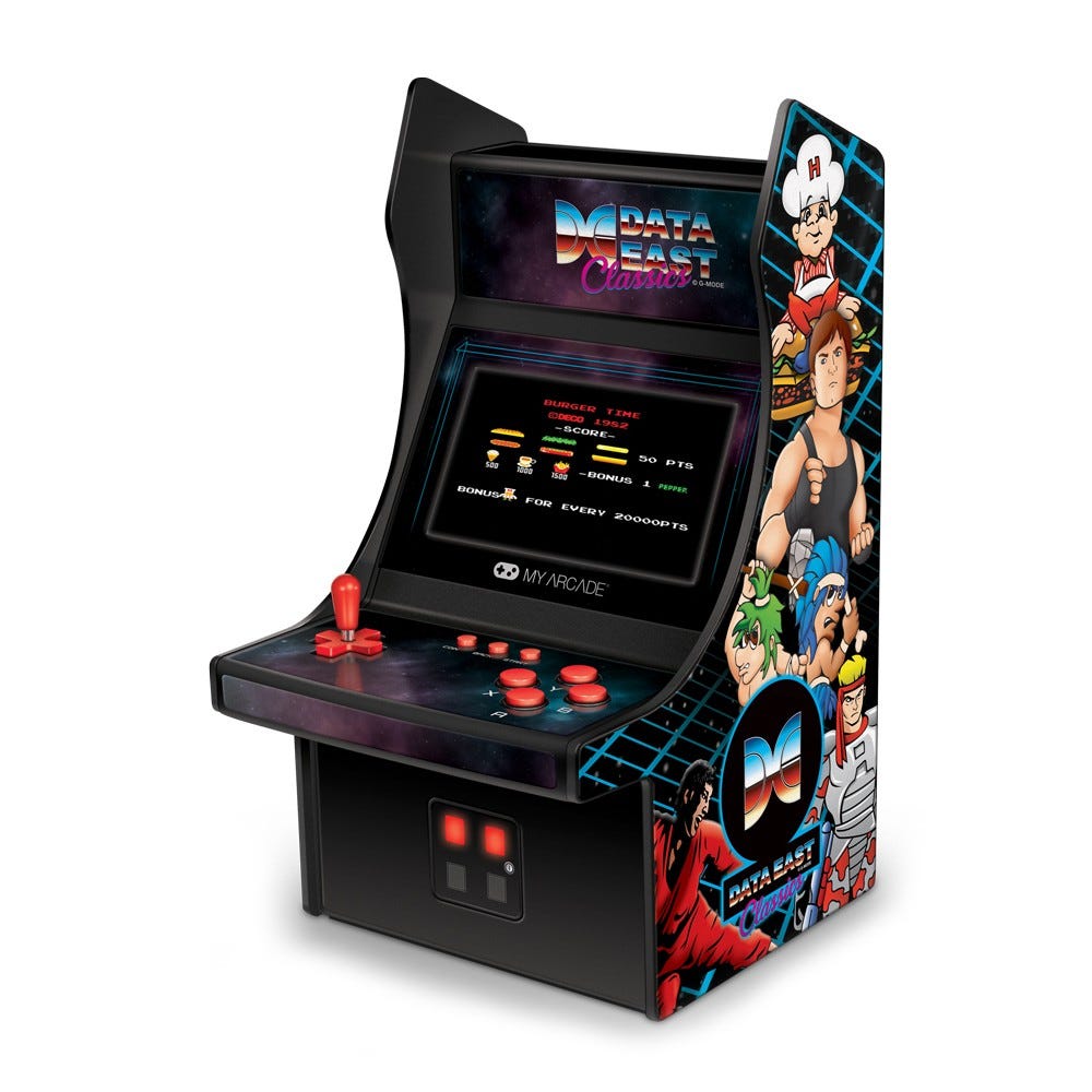 My Arcade  10" Collectible Retro Mini Player - Black 