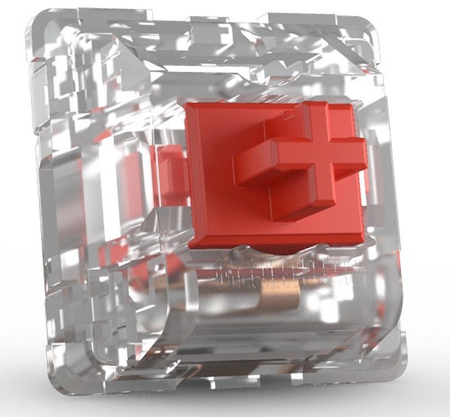 Glorious Mechanical Switches - Fox - Lubed - Forge
