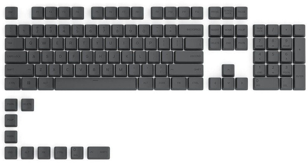 Glorious PBT Black Key Caps