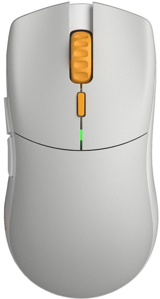 Glorious Series One PRO Wireless Mouse - Genos - Grey/Gold - Forge