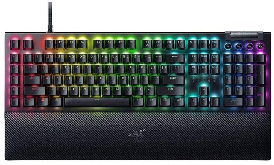 Razer Blackwidow V4 (Yellow Switch) Gaming Keyboard- US Layout - Frml