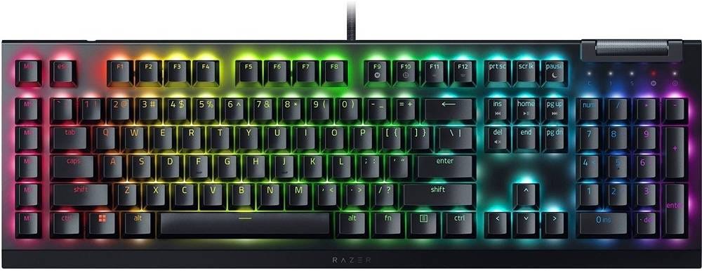 Razer Blackwidow V4 X (Green Switch) Gaming Keyboard Arabic Layout