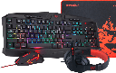 Redragon 4-1 Gaming Combo kit (Keyboard + Mouse + Headset + Mousepad) S101-BA-2