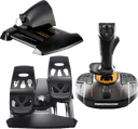 Thrustmaster T16000M FCS Flight Pack Flight sim joystick USB PC Black
