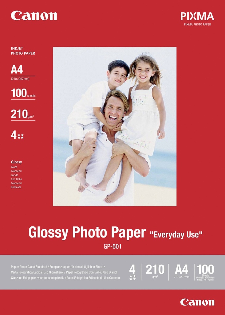 Canon Photo Paper Gp-501 A4 100Sh