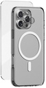 ESSE MagSafe AirSkin 3 in 1 Case - iPhone 16 Pro - 6.1 Includes Clear MagSafe Case + Tempered Glass