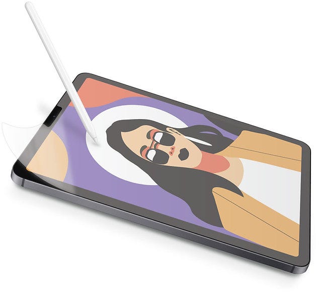 Hyphen Sketchr Graphic Screen Protector + Drop Protection Case - Ipad Air 10.9"