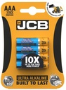 JCB AAA Ultra Alkaline Battery (4 pcs/pack)