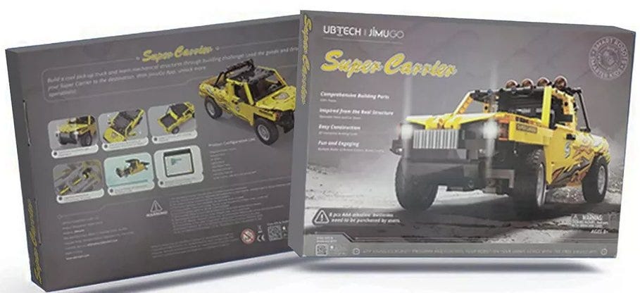 JIMU GO Super Carrier Build a Cool Pick-Up Truck