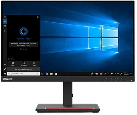 Lenovo S22e-20 21.5" Monitor,VA panel , 1920 x 1080,  Input connectors- VGA + HDMI 1.4 ,Cables inclu