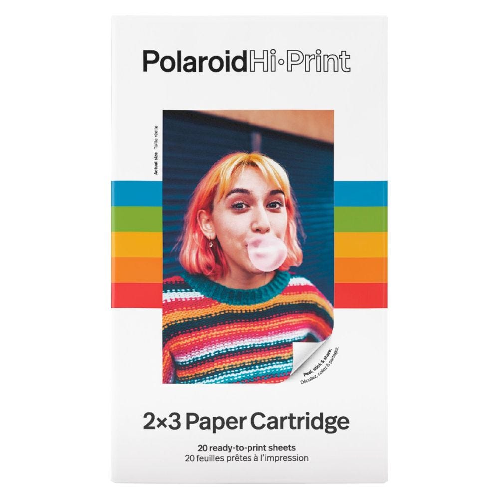 Polaroid Hi·Print 2x3 Cardridge - 20 Sheets