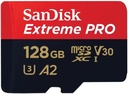 SanDisk Extreme Pro microSD UHS I Card 128GB for 4K Video on