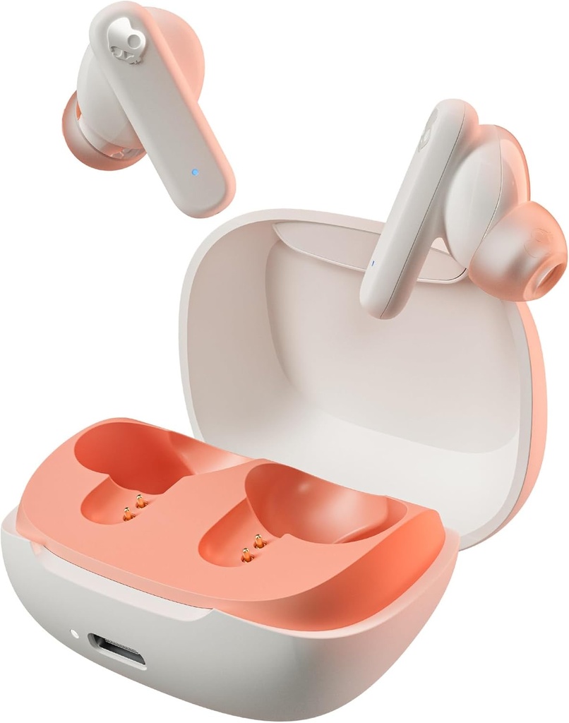 Skullcandy Smokin Buds True Wireless In-Ear-Bone/Orange Glow