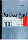 A4 Refill Pad  400 pages Metallic Blue Color Pukka Pad