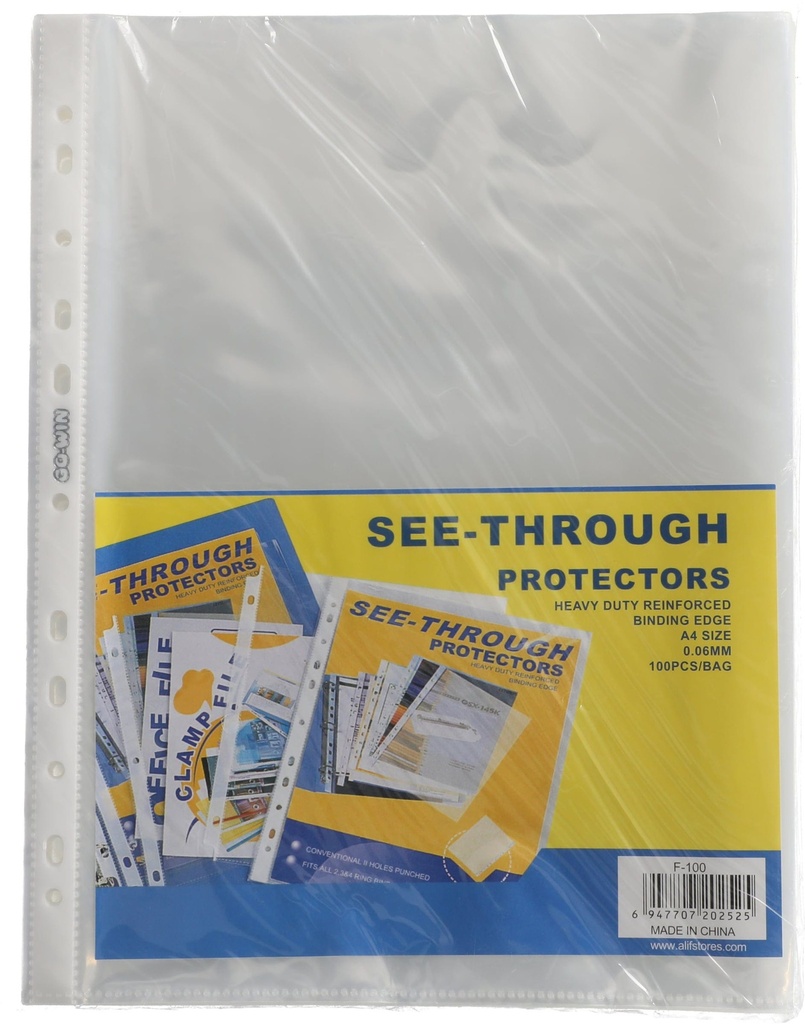 Protector Sheet  6C  PP  A4 Clear