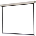 Screen Projector Manual Wall Mount Vertical   2 m X 1.5 m White