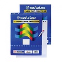 Flipchart Pad Plain White Size A1 25 Sheets