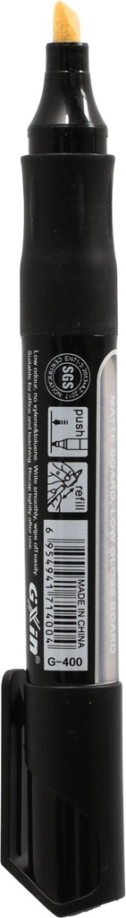 Marker Whiteboard Chisel G-400 Refillable 250 m Writing Distance   5 mm Blue