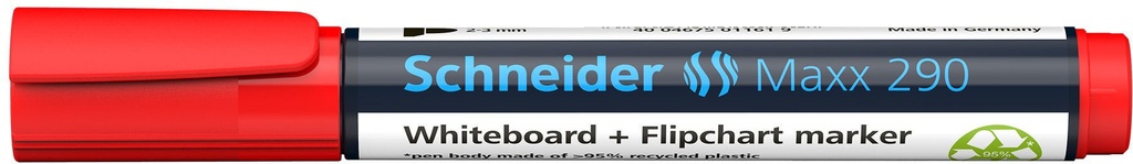 Boardmarker Maxx 290 red Schneider