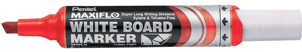 Marker Whiteboard Maxiflo chisel  Red
