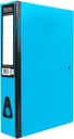 File Box 7 cm With Cover With Spring Clip, Laminated Board F4, Blue