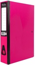 File Box 7 cm With Cover With Spring Clip, Laminated Board F4, Pink