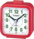 Clock Alarm Table Analog, Red,  Casio TQ-141-4DF