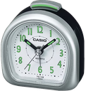 Clock Alarm Table Analog, Black & White Casio TQ-148-8DF