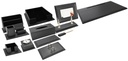 Desk set 11 Pcs / set PU   Leather   Black