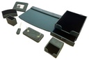 Desk set 8 Pcs / set PU    Leather   Green