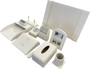 Desk set 12 Pcs / set PU    Leather   Beige