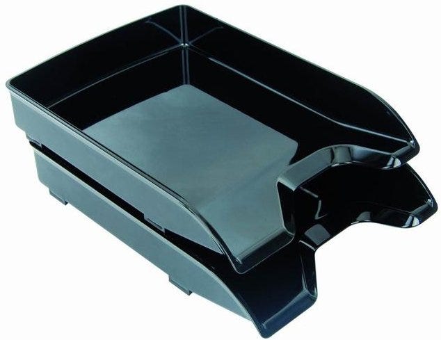 Tray Letter  Plastic A4 37.5x25.6x27.1 Smoky