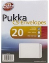 Envelopes C5 Peel & Seal, Pack of 20, White