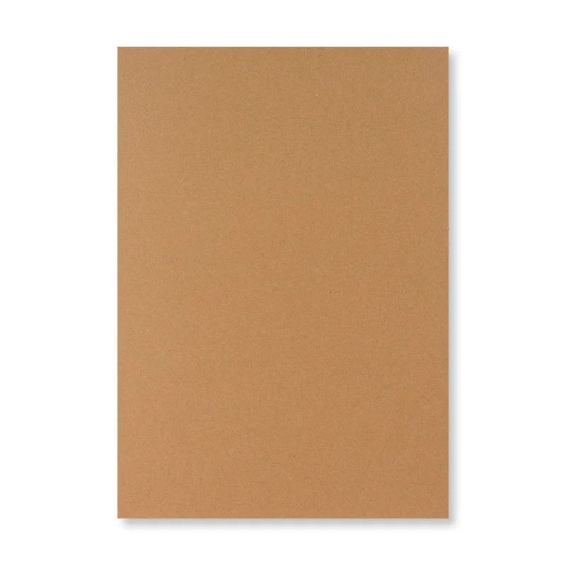 Envelope  Brown Ribbed Kraft  Pocket 110 GSM, 12 3/4"x9", 324x229mm