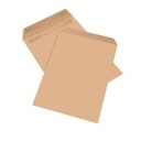 Envelope  Brown Ribbed Kraft  Pocket 110 GSM, 17.25" x 13", 438x330mm