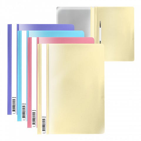 Folder Flat File 0.14mm A4, PP ErichKrause® Fizzy Pastel
