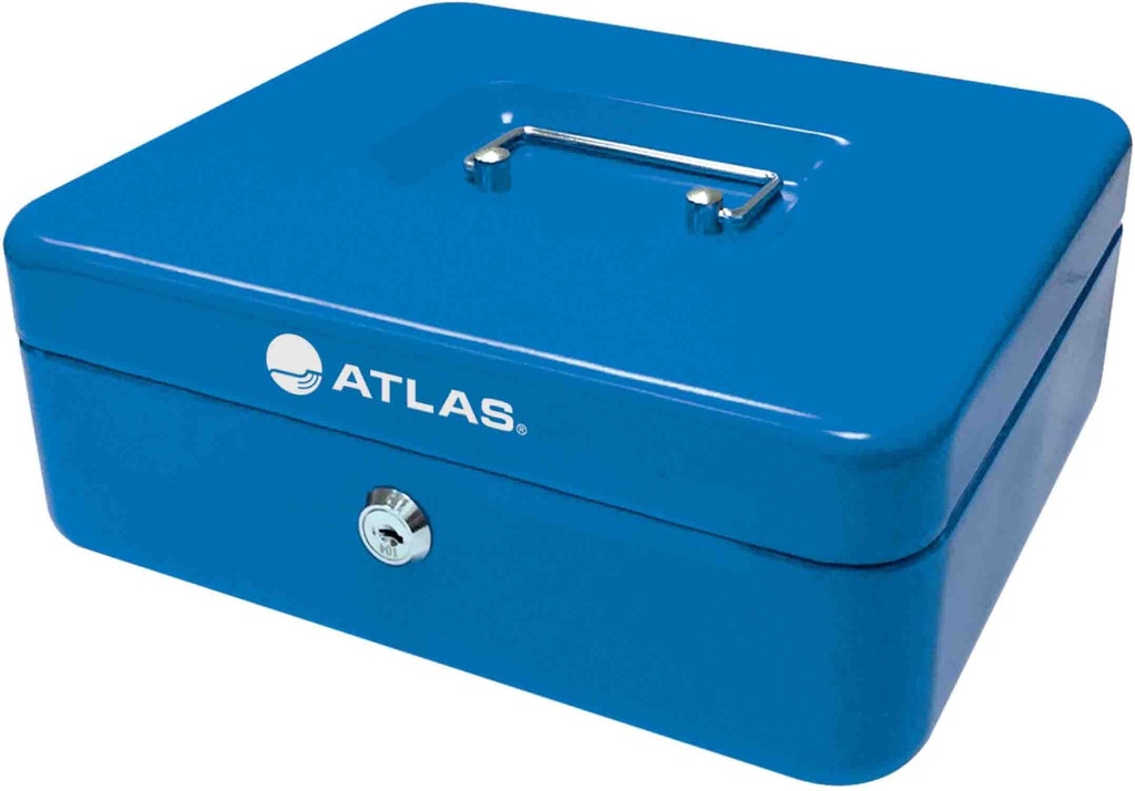 Cash box W200xL160xH90mm Blue