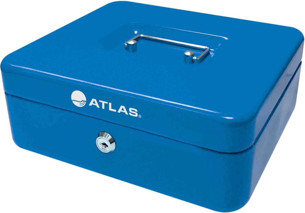 Cash box W300xL240xH90mm Blue