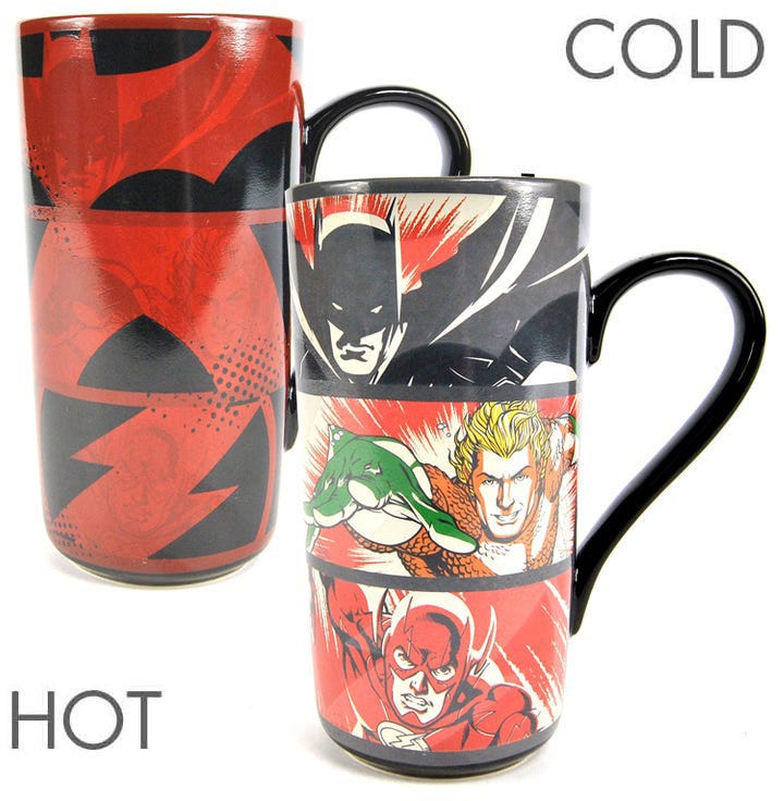 Dc Comics Justice League Thermal Latte Mug