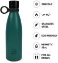 Hot&Cold - Vacuum Bottle - Petrol Blue