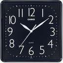 Clock Wall Analog  - Black Squared -      IQ-06-1DF