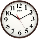 Clock Wall Analog - Dark Brown Rounded -      IQ-79-5DF