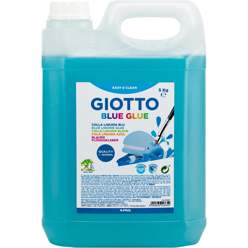 Gule Smart, Tank 5 kg, Giotto Blue - transparent once dry