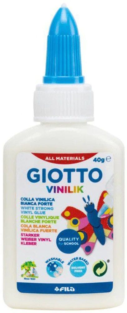 White Glue Multipurpose, Pot 40 g, Giotto Vinilik
