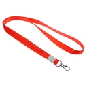 Lanyard ID Holder 1CM Burgundy