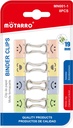 Binder Clips 19mm Smiley Face Set 8pcs